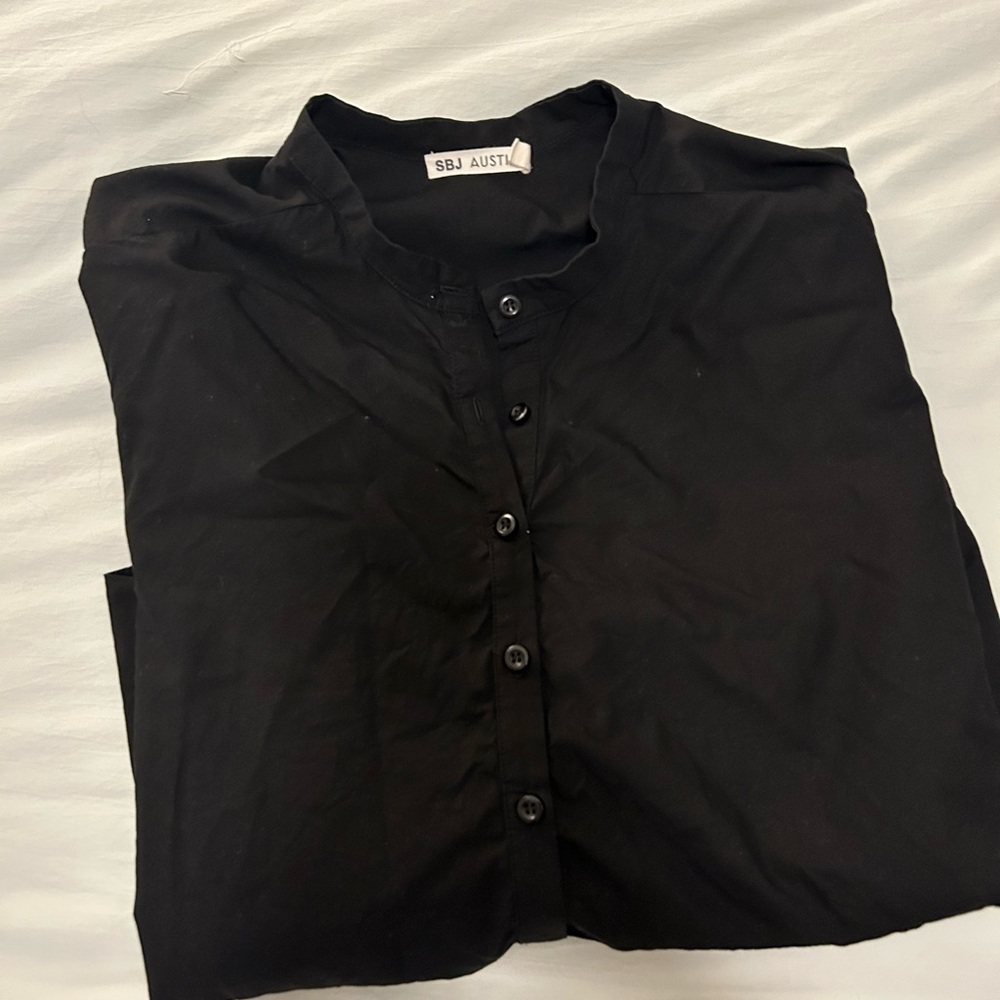 SBJ Austin Mercy Top in black